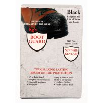 Kg's Boot Guard. Black, KG2OZBL, 2 OZ