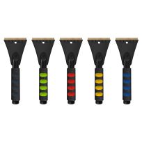 Frostbite Ice Scraper with Metal Scraper, Accorted Colors, 074-19612, Assorted, 11 IN