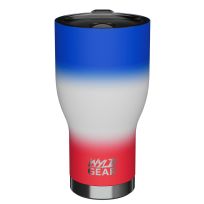 WYLD GEAR® Tumbler, WT30-RWB, Blue / Red / White, 30 OZ
