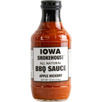 Iowa Smokehouse Apple Hickory BBQ Sauce, IS-BBQA, 19 OZ