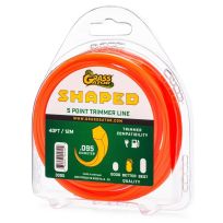 Grass Gator Shaped Trimmer Line, .095 Diameter, 3095, 40 FT