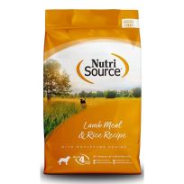 Nutri Source Lamb Meal & Rice Formula Dog Food, 009-285-03, 5 LB Bag