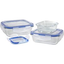 Flip n' Fresh™ Borosilicate Glass Food Storage Set, 6-Piece, GFS-6PCS-202