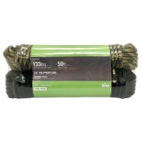 Koch Industries Polypropylene Diamond Braid Rope, 2-Pack, 5171234P, 50 FT