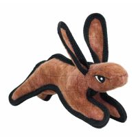 Tuffy's Durable Rabbit Dog Toy, T-JR-BY-RABBIT-BRN