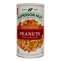 Superior Nut Company Honey Roasted Party Peanuts, 167, 26 OZ