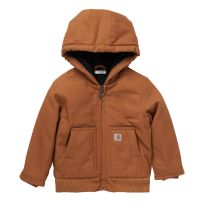 Carhartt Boy's Canvas Insulated Hooded Active Jacket