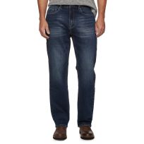 Threadgrit Men's Calvin Relaxed Straight Jean