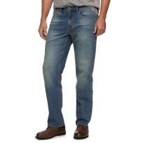 Threadgrit Men's Caleb Relaxed Bootcut Jean