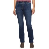 Threadgrit Women's Mckenzie Mid-Rise Bootcut Jean