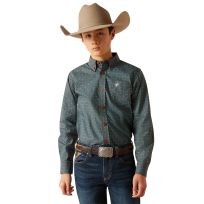 Ariat® Boy's Broderick Classic Fit Shirt