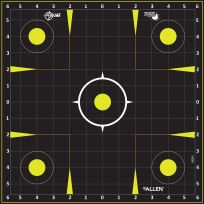 ALLEN® EZ Aim® Reactive Paper Shooting Targets, 12-Pack, 15211