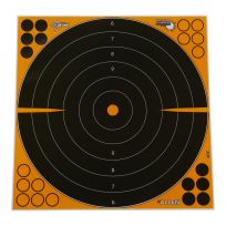 ALLEN® EZ Aim® Adhesive Splash Reactive Paper Shooting Targets, 5-Pack, 15227