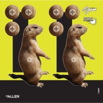 ALLEN® EZ Aim® Reactive Paper Shooting Targets, Prairie Dog Target, 6-Pack, 15264