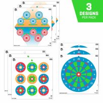 ALLEN® EZ Aim® Fun Plinking the Day Away Paper Shooting Targets, 12-Pack, 15638