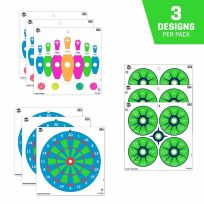 ALLEN® EZ Aim® Fun Triggering More Fun Paper Shooting Targets, 9-Pack, 15640