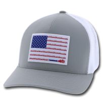 Hooey Liberty Roper Hat, 1906GYWH-02, Grey / White, Large - X-Large