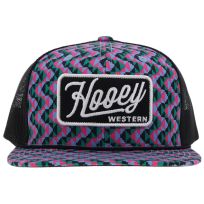 Hooey Lakota Hat, 2348T-PLBK, Purple / Black, One Size Fits All