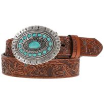 Hooey Medina Classic Belt With Rodeo Buckle