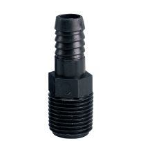 Orbit 1/2 IN MPT x 1/2 IN Barb Riser Flex Pipe Adapter, 94345