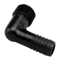 Orbit 1/2 IN MPT x 1/2 IN Barb Riser Flex Pipe Elbow, 94359