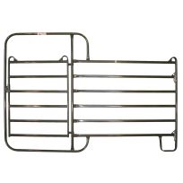 Priefert® Premier Panel Walk-Thru, PWT12GY, Grey, 12 FT