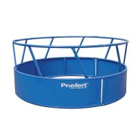 Priefert® Economy Skirt Bottom Round Bale Feeder, RBFSE, Blue