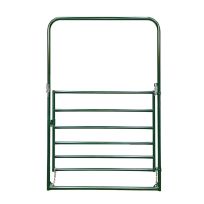 Priefert® Economy Round Bowgate, RBG069GN, Green, 6 FT x 9 FT