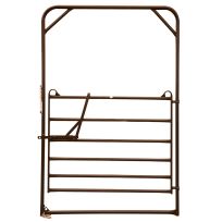 Priefert® Utility Bowgate, UBG069BN, Brown, 6 FT x 9 FT