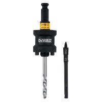 DEWALT 1/2 IN Rapid Load® Quick Change Hole Saw Arbor, 1 1/4-6", DAH9912CPBM
