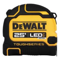 DEWALT TOUGHSERIES Lighted Tape Measure, DWHT35625S, 25 FT