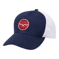 Kimes Ranch Jeans Glendo Trucker Hat, F23-16062385, Navy, One Size Fits All