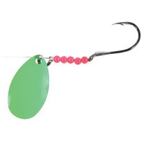 Shur Strike Walleye Spinner Rig with Indiana Blade, SSWSR3-FLG, Fluorescent Green, #3