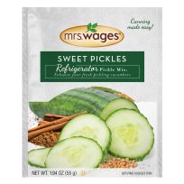 mrs.wages® Sweet Pickles Refrigerator Pickle Mix, W628-DG425, 1.94 OZ