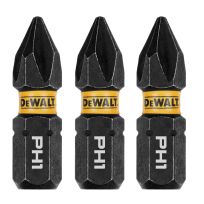 DEWALT Flextorq Bit, 1" Phillips #1, 3-Pack, DWAF1PH1IR3