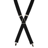 Hickory Creek 1 1/4" Stretch Suspender, 0280-01, Black, 46