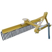 King Kutter® Yard Rake Square Tube, TYR-72-YK, 6 FT