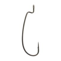 Berkley Fusion19™ Offset Worm Hooks 4/0, Smoke Satin, 1362186