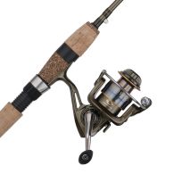 Shakespeare Wild Series Panfish Combo Rod & Reel, 6 FT 1-Piece, Lightweight, WILDPAN601L25, Green