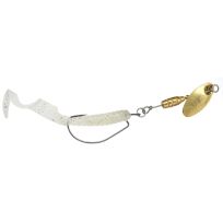 Panther Martin Lil' Curly WeedRunner, PMLCG-4WRWI, Gold White Ice, 4 WR