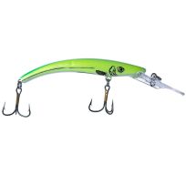 Reef Runner Deep Little Ripper 600 Minnow, Floating, 60016, Emerald Shiner, 1/4 OZ