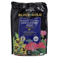 Sun Gro® BLACK GOLD® Moisture Supreme Container Mix, 1413000Q08P, 8 Quart