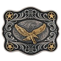 Montana Silversmiths Soaring High American Eagle Attitude Buckle, A976P