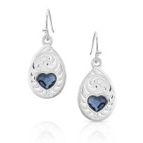 Montana Silversmiths Montana Big Sky Artistry Earrings, ER5139