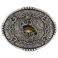 Montana Silversmiths Sunrise Bronc Attitude Buckle, A988S