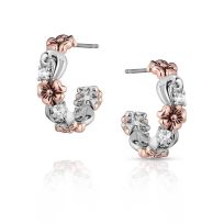 Montana Silversmiths Wildflower Elegance Hoop Earrings, ER5809