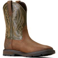 Ariat® Men's Groundstomper Wide Square Toe Work Boot