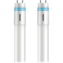 Philips LED 16W (32-40W equiv) T8 TLED Universal Fit Fluorescent Tube, Daylight, 2-Pack, 539163