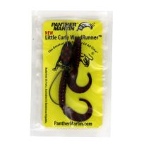 Panther Martin Lil' Curly WeedRunner, PMLC-4W BFL, Black Fluorescent, 4 WR