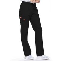 Dickies Women's EDS Signature Tapered Leg Cargo Scrub Pants